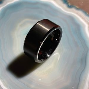 King Will Tungsten Carbide matte black ring